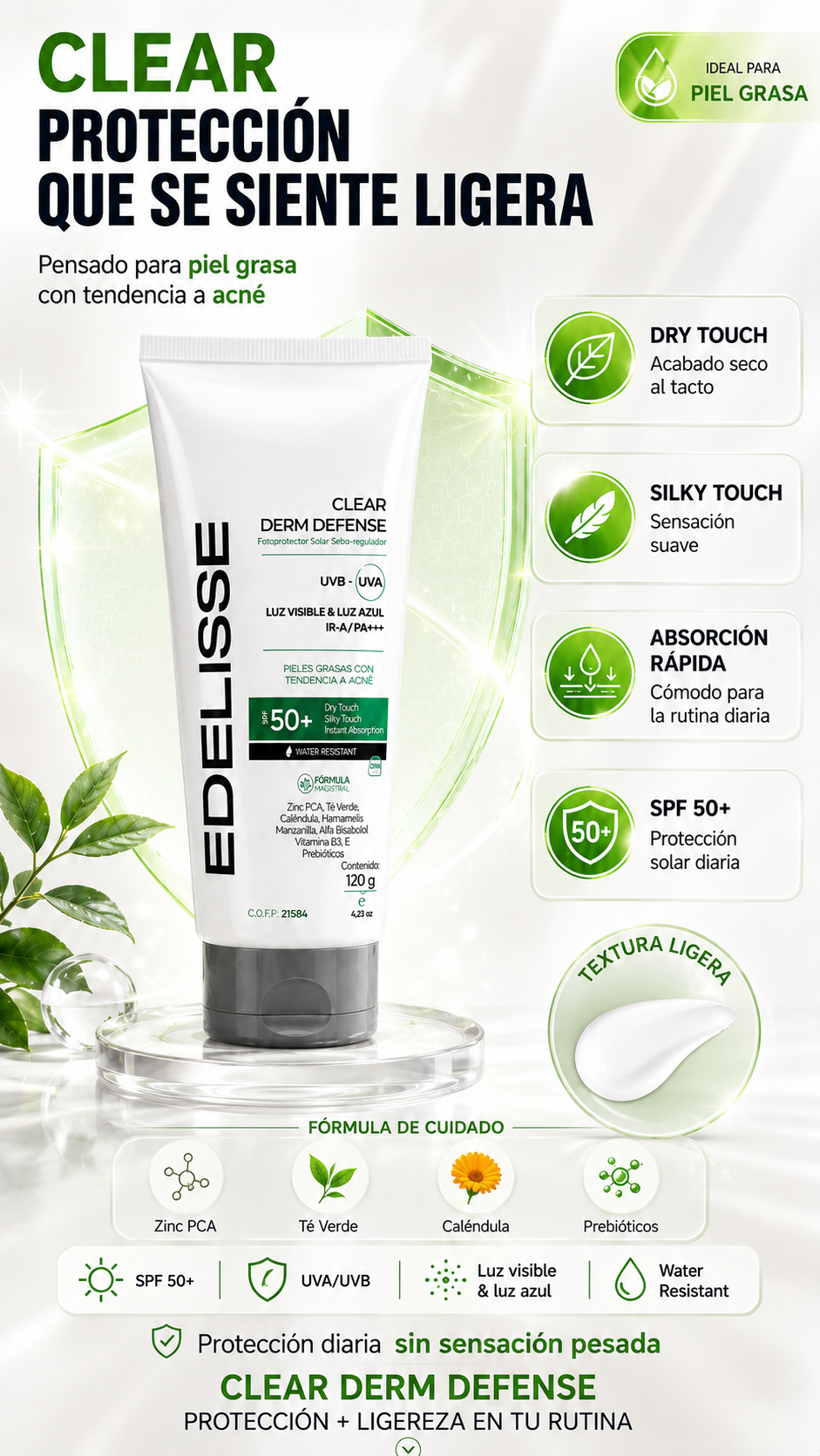 DERM DEFENSE - Protección Dermatológica Inteligente Para Tu Tipo De Piel